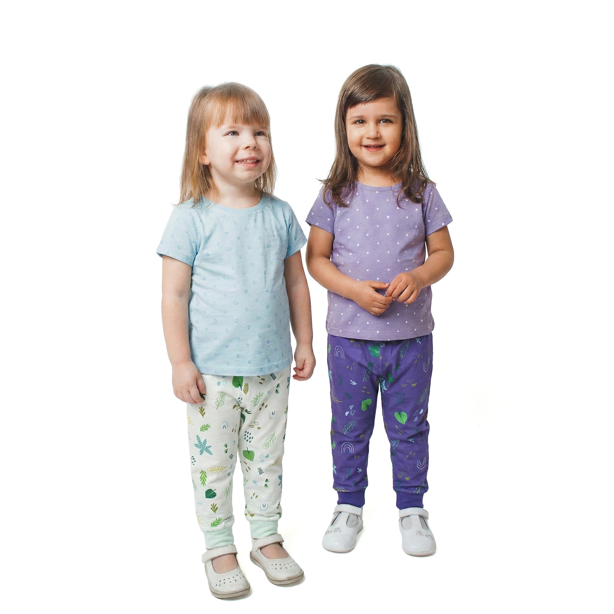 Dryment Kids Absorbent Pants, 2-Pack (1 Blue + 1 Green)